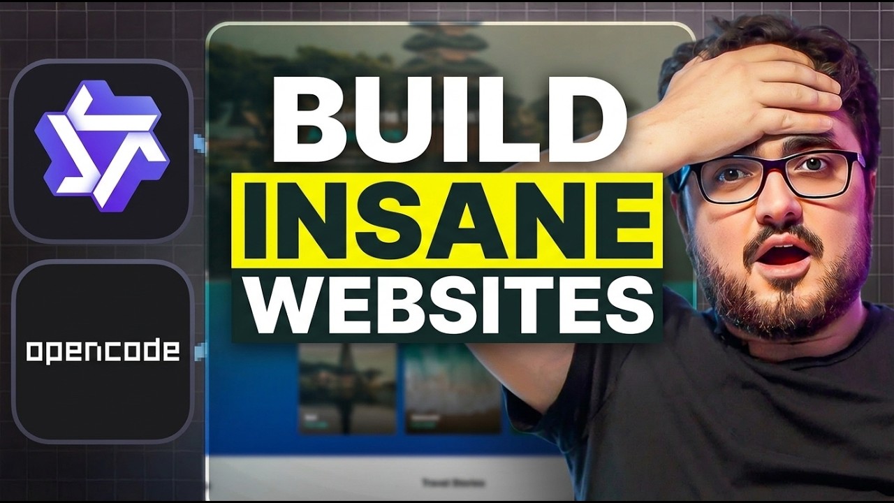 OpenCode + Qwen 3.6 PRO = INSANE Coding for FREE thumbnail