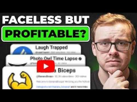 7 Simple YouTube Channels That Make 6 Figures a Year (No Face Needed) thumbnail