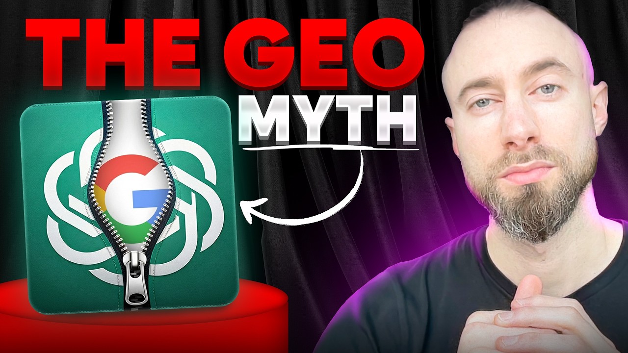 The GEO Myth: Why AI Search Is Just SEO in Disguise thumbnail