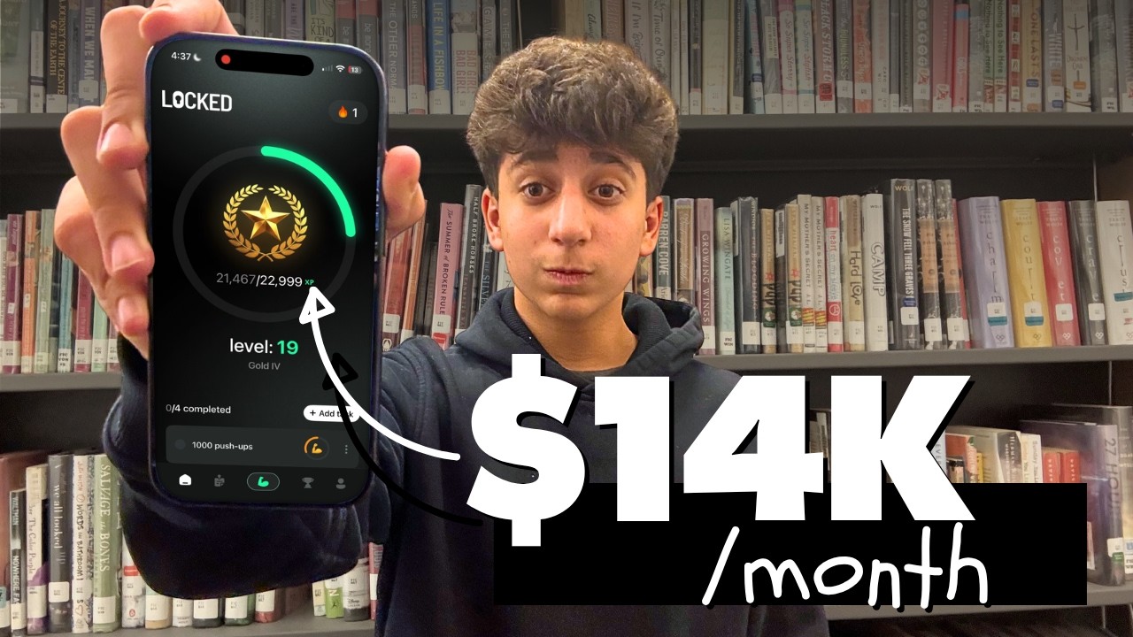 I Built A $14K/Month App In 4 Months thumbnail