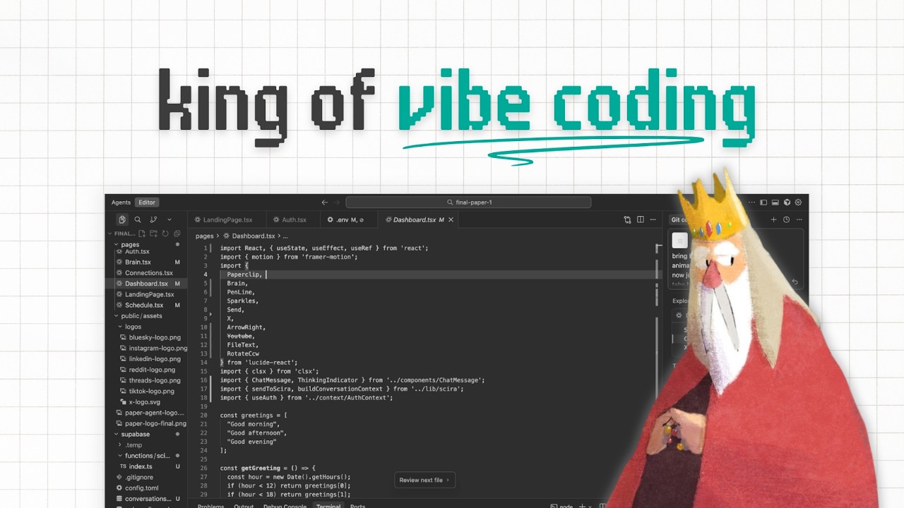 200+ Days of Vibe Coding PROFITABLE Apps (in 24 mins / beginner friendly) thumbnail