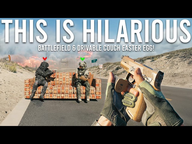 Battlefield 6 Drivable Couch Easter Egg is back! thumbnail
