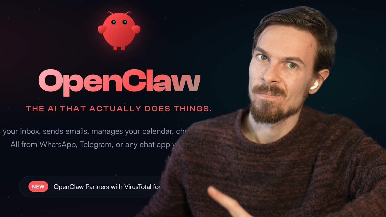 OPENCLAW Full Tutorial From Scratch | Set up, Security & Use Cases thumbnail