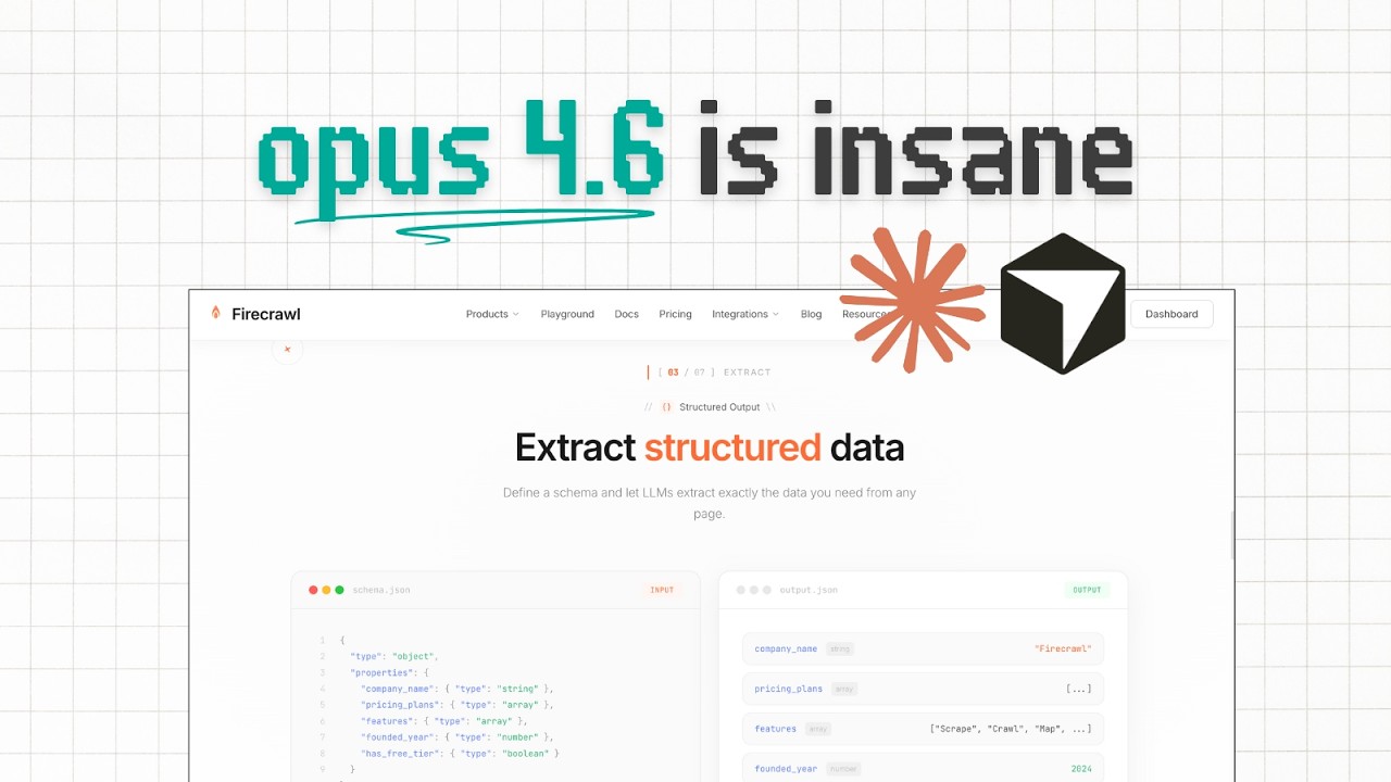 Design BEAUTIFUL Apps with NEW Opus 4.6 (crazy new model / full guide) thumbnail