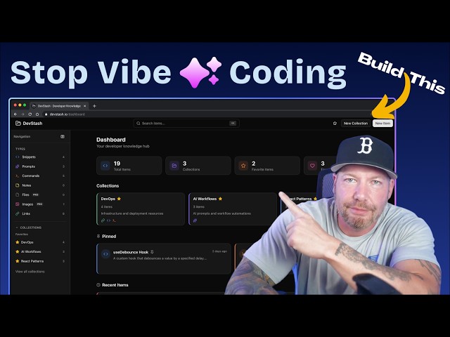 New 16-Hour AI Course! Build A Full-Stack SaaS With My AI Workflow thumbnail