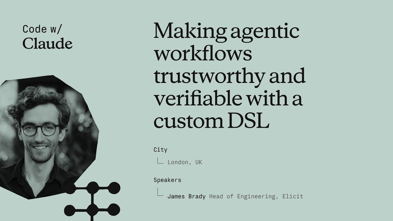 Making agentic workflows trustworthy and verifiable with a custom DSL thumbnail