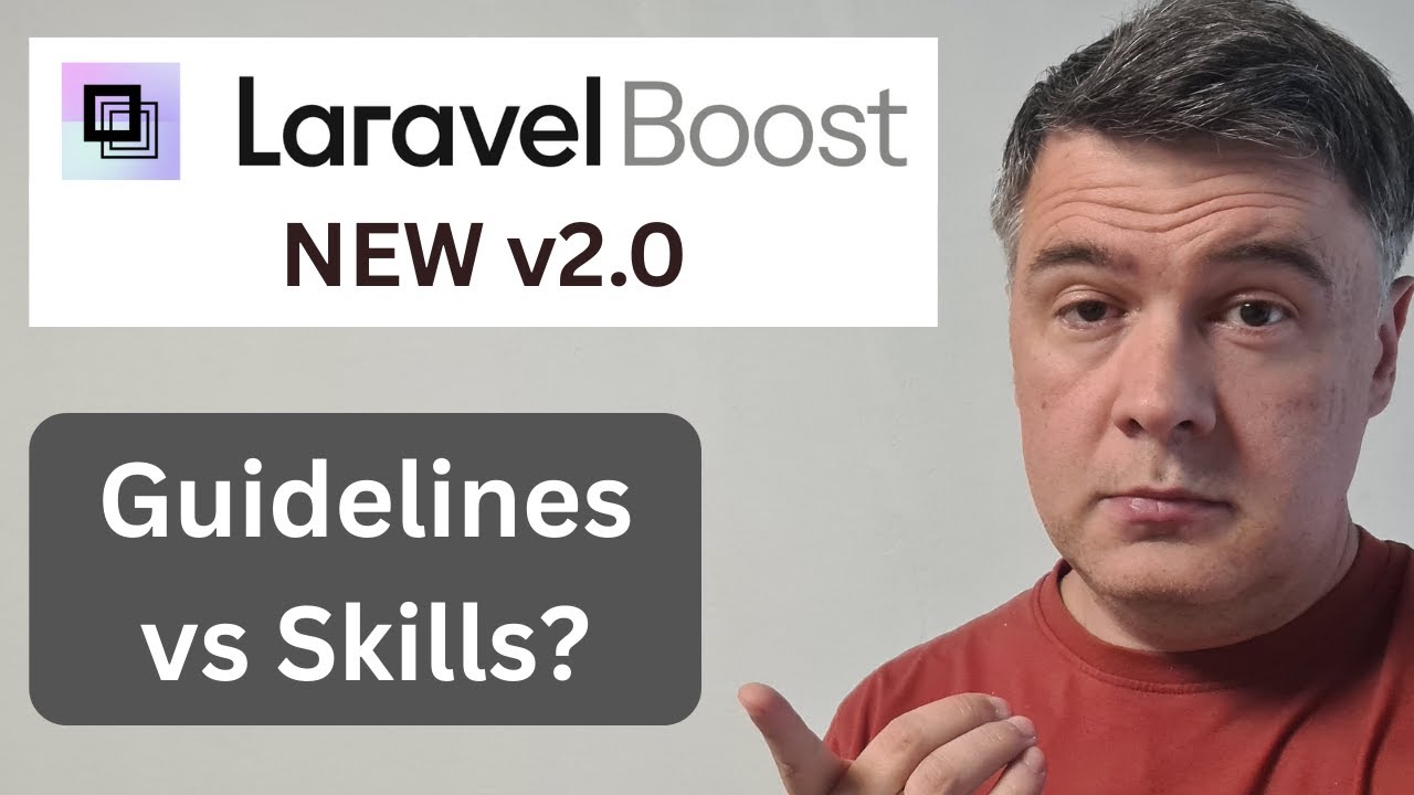 NEW Laravel Boost v2.0: How Agent Skills Actually Work? thumbnail