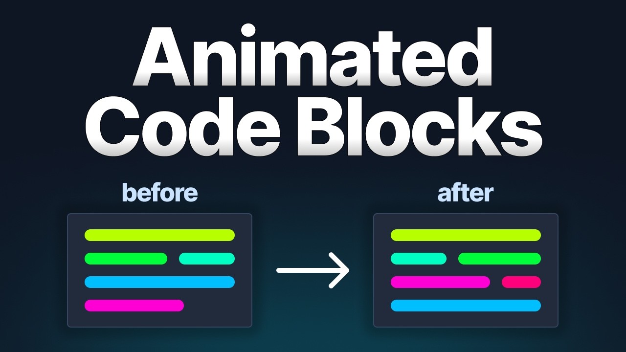 How To Animate Code Using TypeScript 🪄 thumbnail