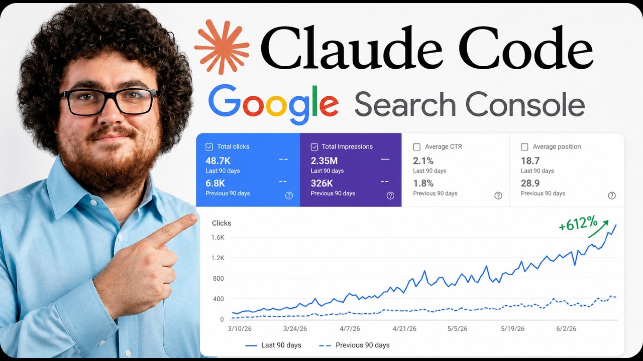 Claude Code SEO: My New Site Just DESTROYED GOOGLE (Steal This) thumbnail