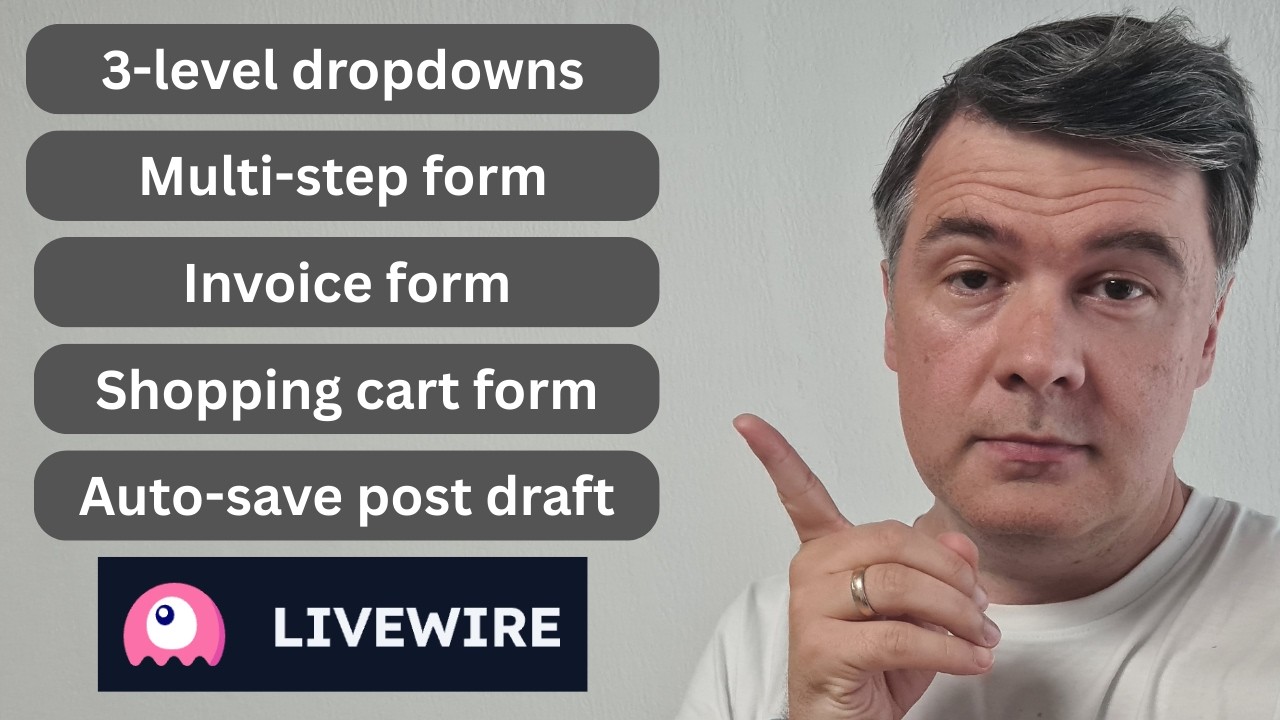 5 Livewire v4 Practical Examples in 16 Minutes thumbnail