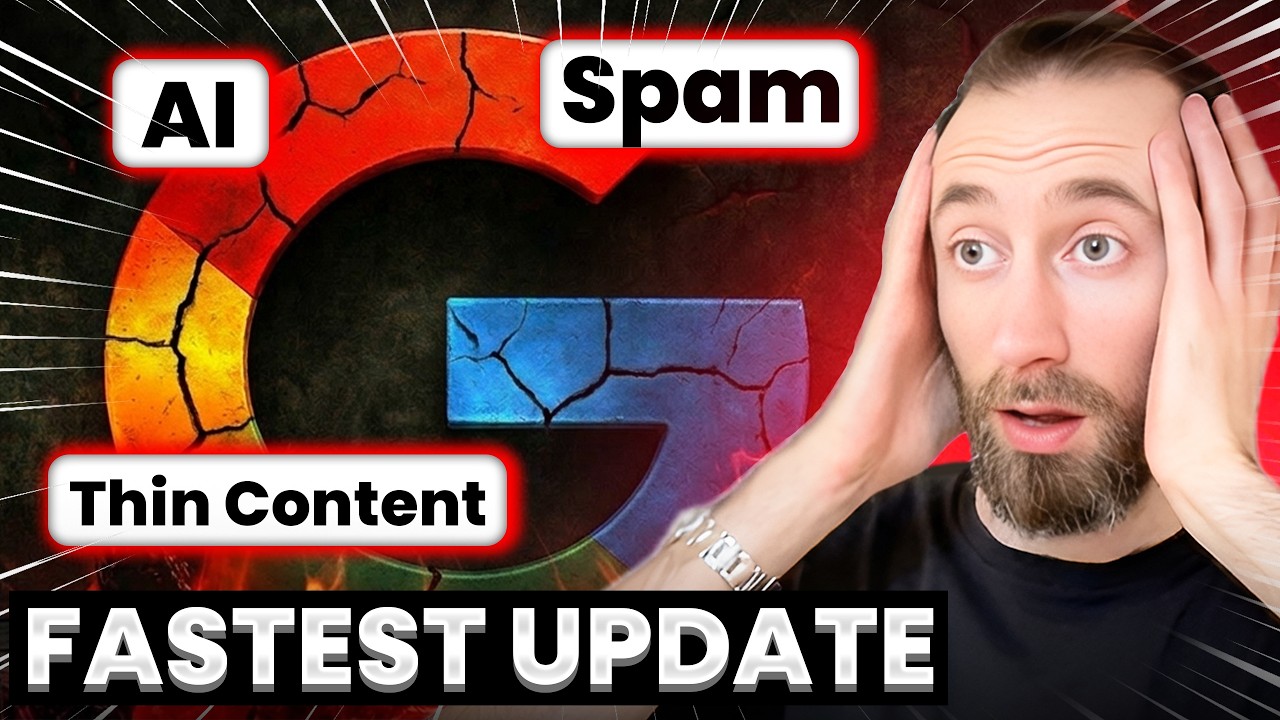 Google’s FASTEST Spam Update Ever (March 2026 Breakdown) thumbnail
