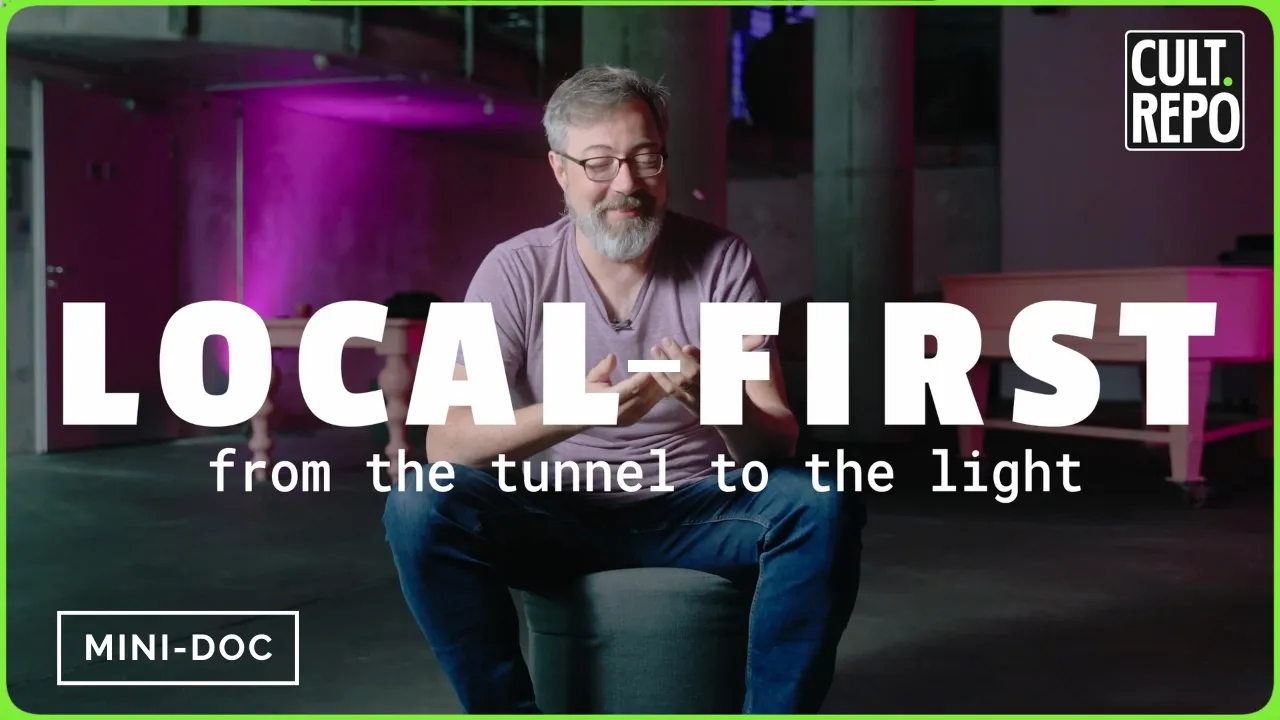 Local-First Software: Taking Back Control of Our Data | a mini-doc thumbnail