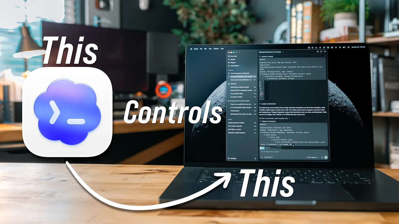 Codex Can Control Your Computer - The Ultimate Productivity Tool thumbnail