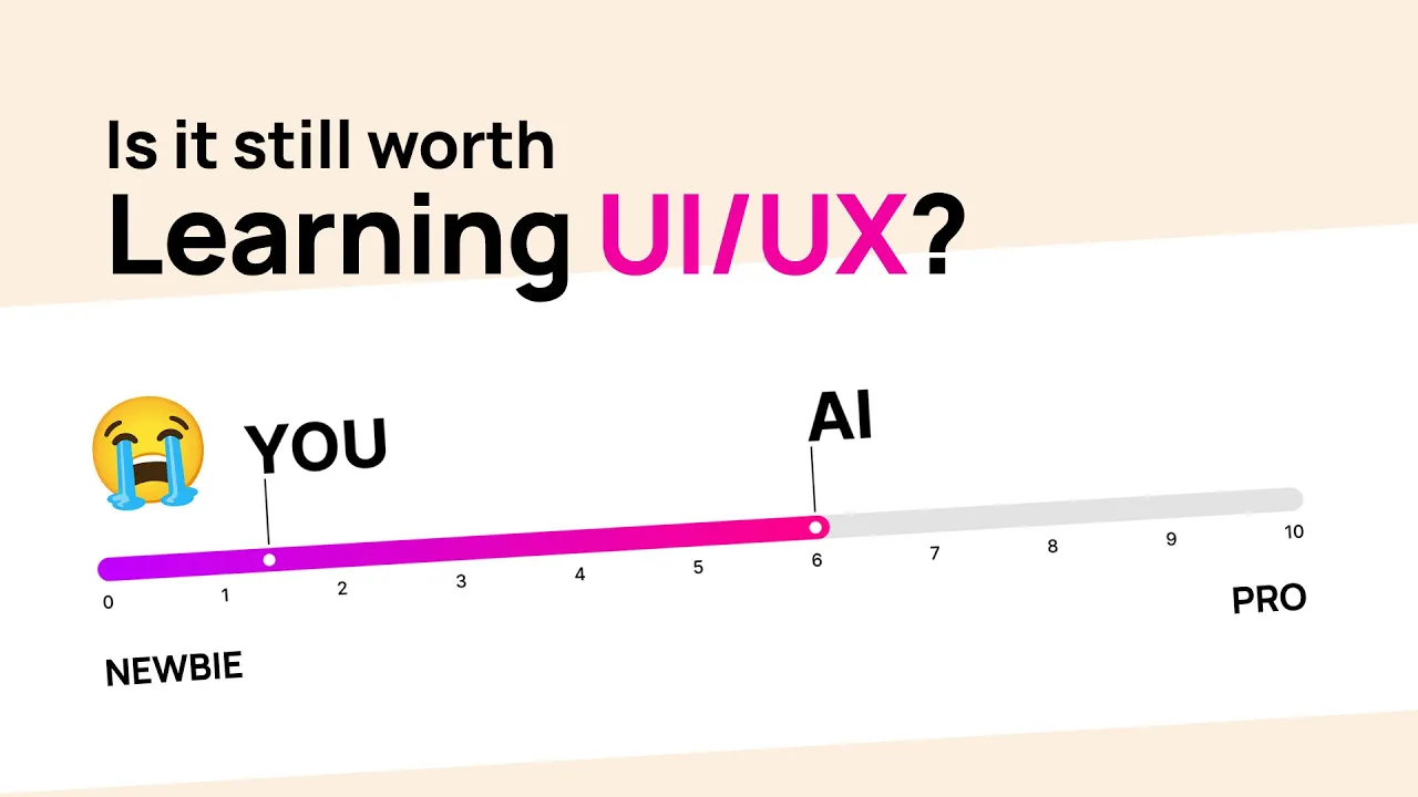 Is it still worth learning UI/UX as a Beginner? thumbnail