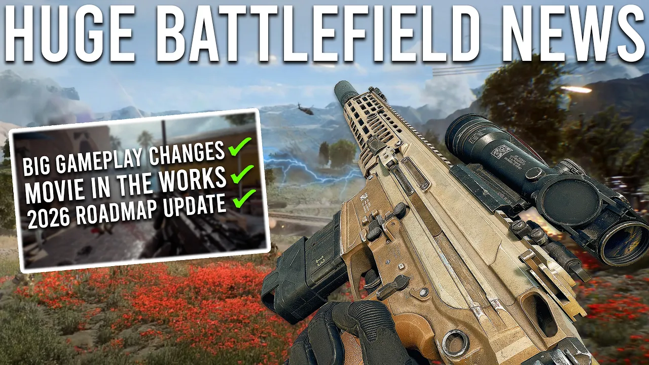 Battlefield 6 making Big Gameplay Changes and a Movie... thumbnail