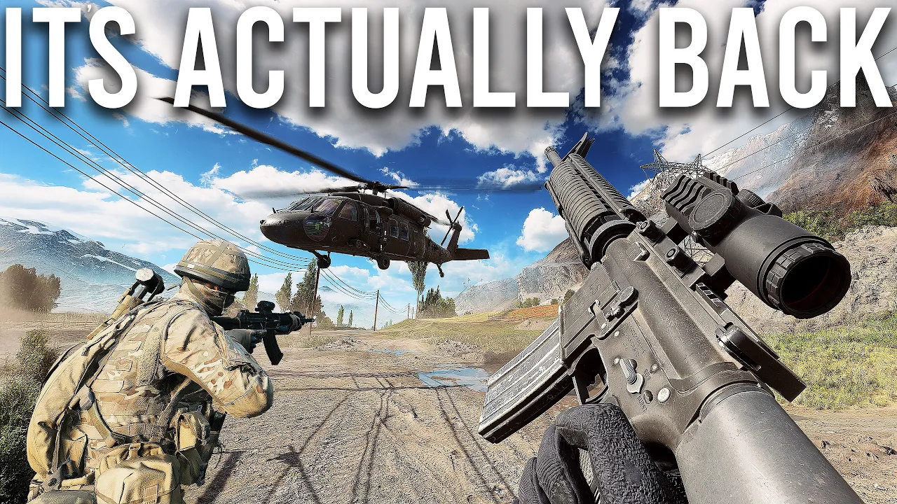 Battlefield might actually be back now... thumbnail