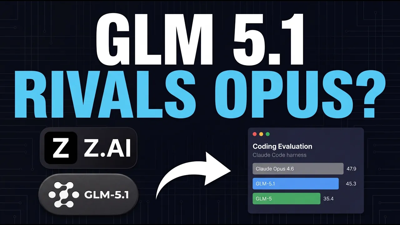 GLM 5.1 Just Dropped **FULLY TESTED in Claude Code** thumbnail