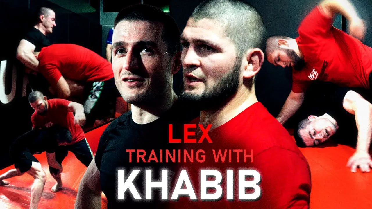 Khabib vs Lex: Training with Khabib | FULL EXCLUSIVE FOOTAGE thumbnail