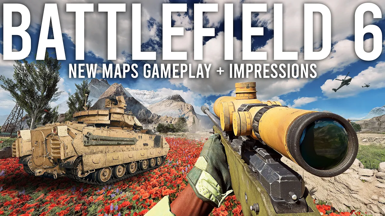 Battlefield 6 NEW Maps Gameplay and Impressions... thumbnail