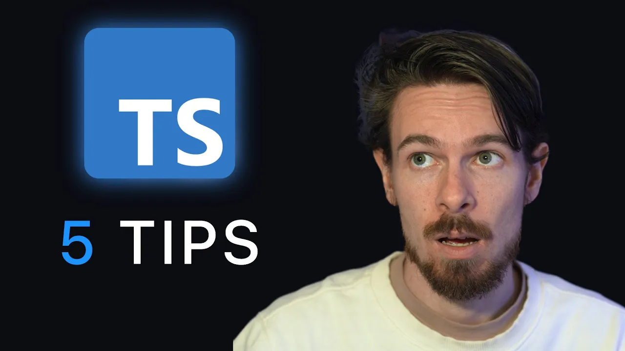 5 Typescript tips you NEED to know thumbnail