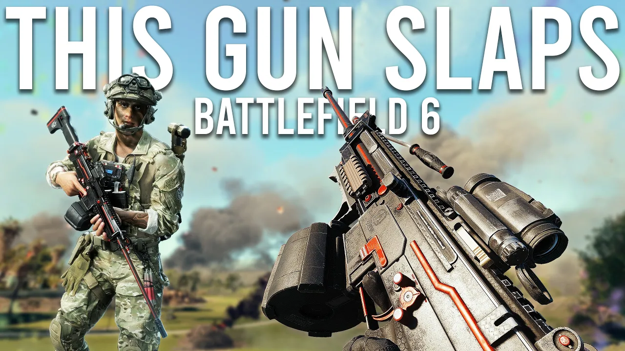 Battlefield 6 Best LMG is Ridiculously Good... thumbnail