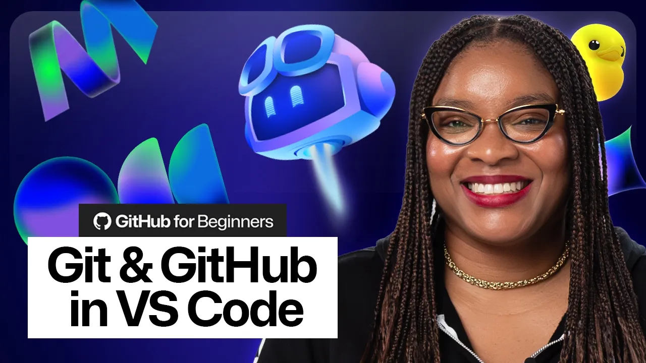 How to use Git and GitHub in VS Code | Tutorial for beginners thumbnail