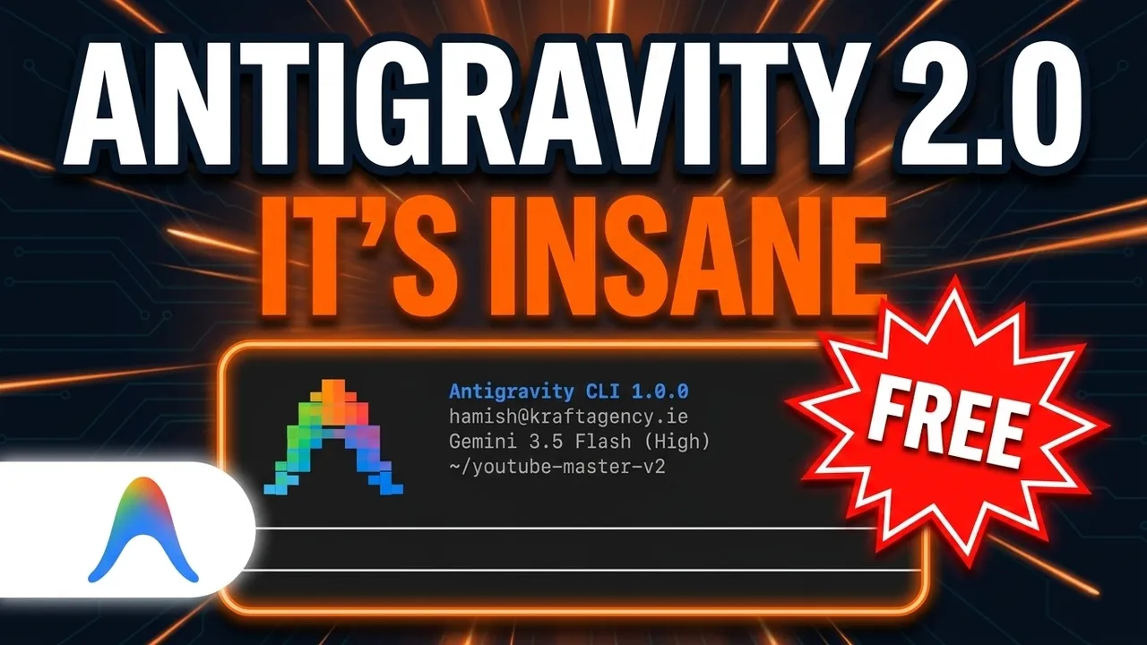Google Antigravity 2.0 Just Changed EVERYTHING (3 Modes) thumbnail