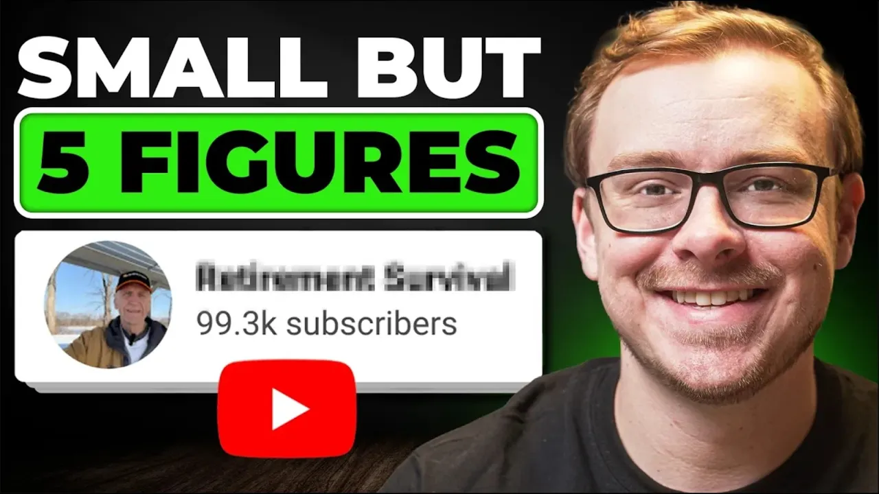 5 Small BUT Mighty YouTube Channels Making 5 Figures A Month thumbnail