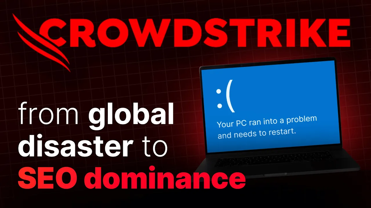 COPY CrowdStrike's $350M/Month SEO Strategy thumbnail