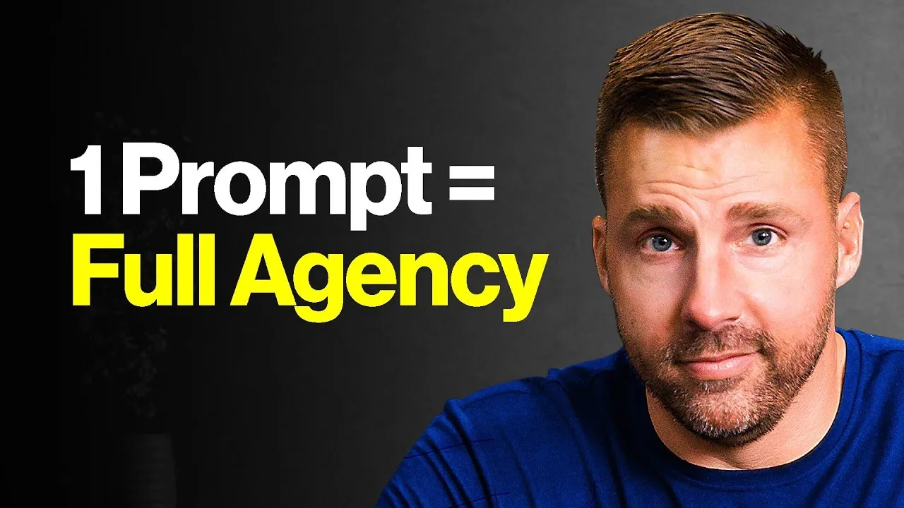 How to Get AI Agency Clients With One Simple Service (Step-by-Step) thumbnail