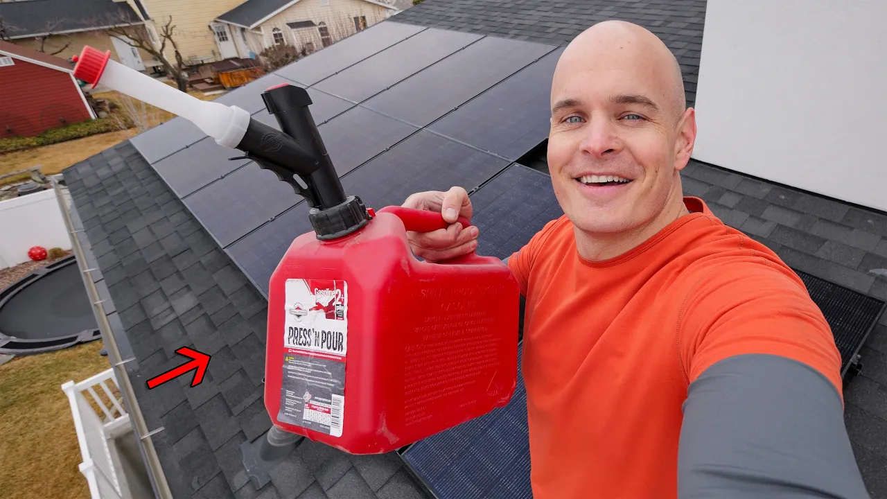 This Solar Battery Runs on Gasoline - (Not Clickbait) thumbnail