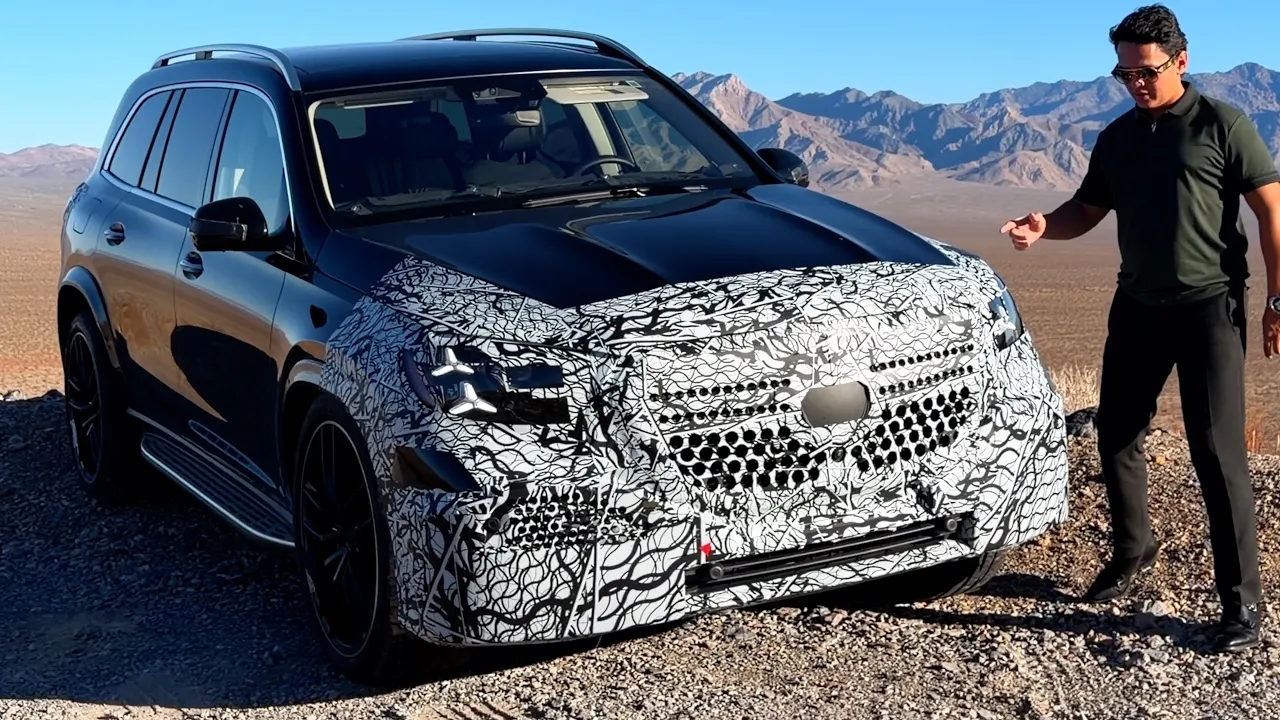 NEW 2027 Mercedes GLS in Camo | Full Drive Review thumbnail