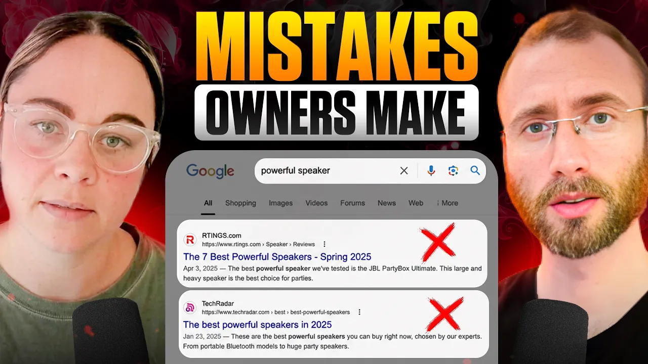 What Small Business Owners Get Wrong About SEO (with Mariah Magazine) thumbnail