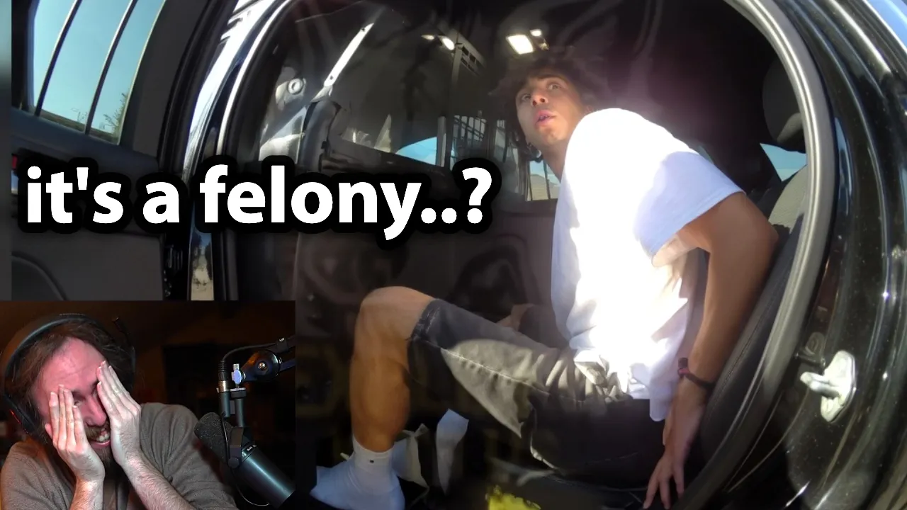 His "TikTok prank" got him in REAL trouble.. thumbnail