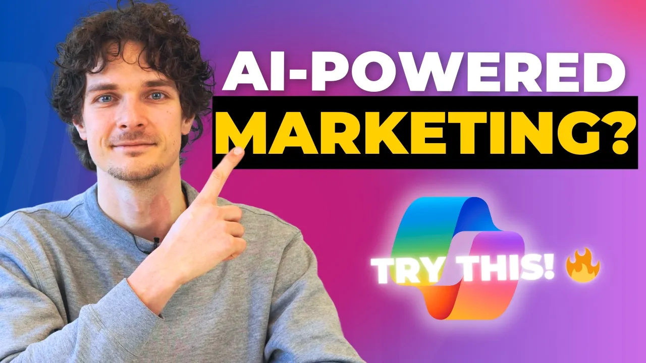 How To Use Microsoft Copilot as a Marketer thumbnail