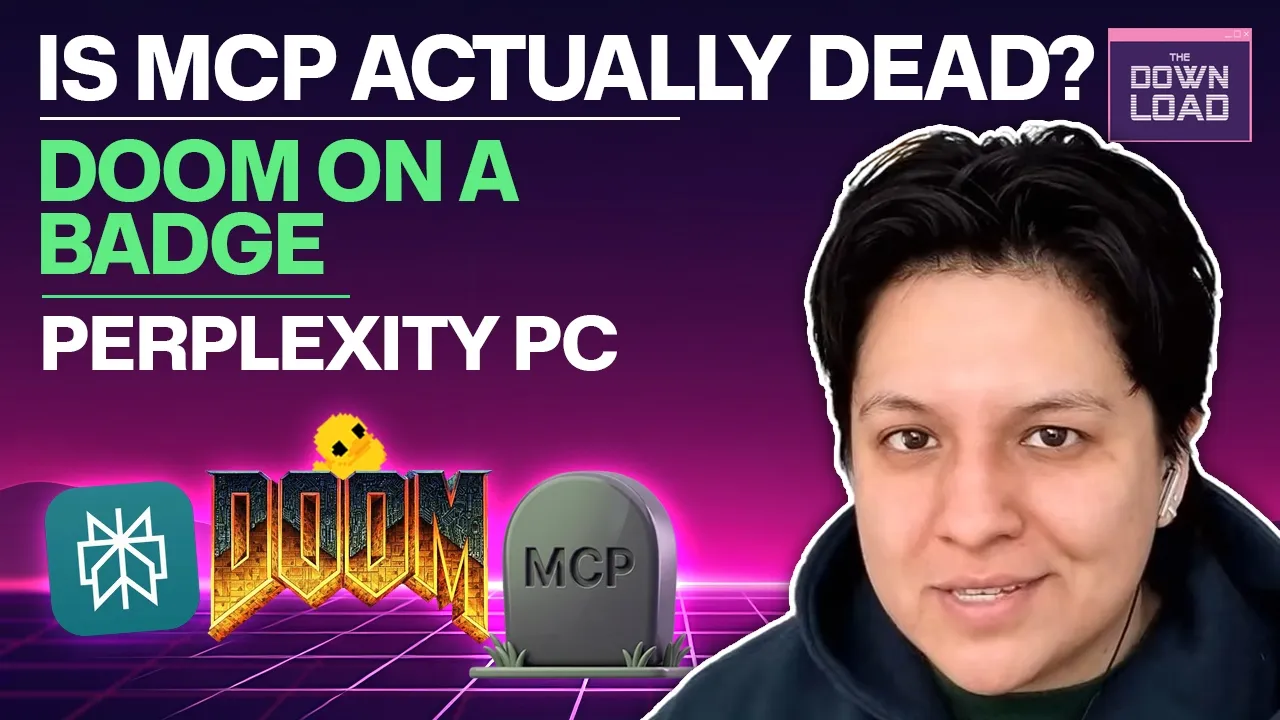 The Download: MCP funeral, Perplexity computer, and Doom on a badge thumbnail