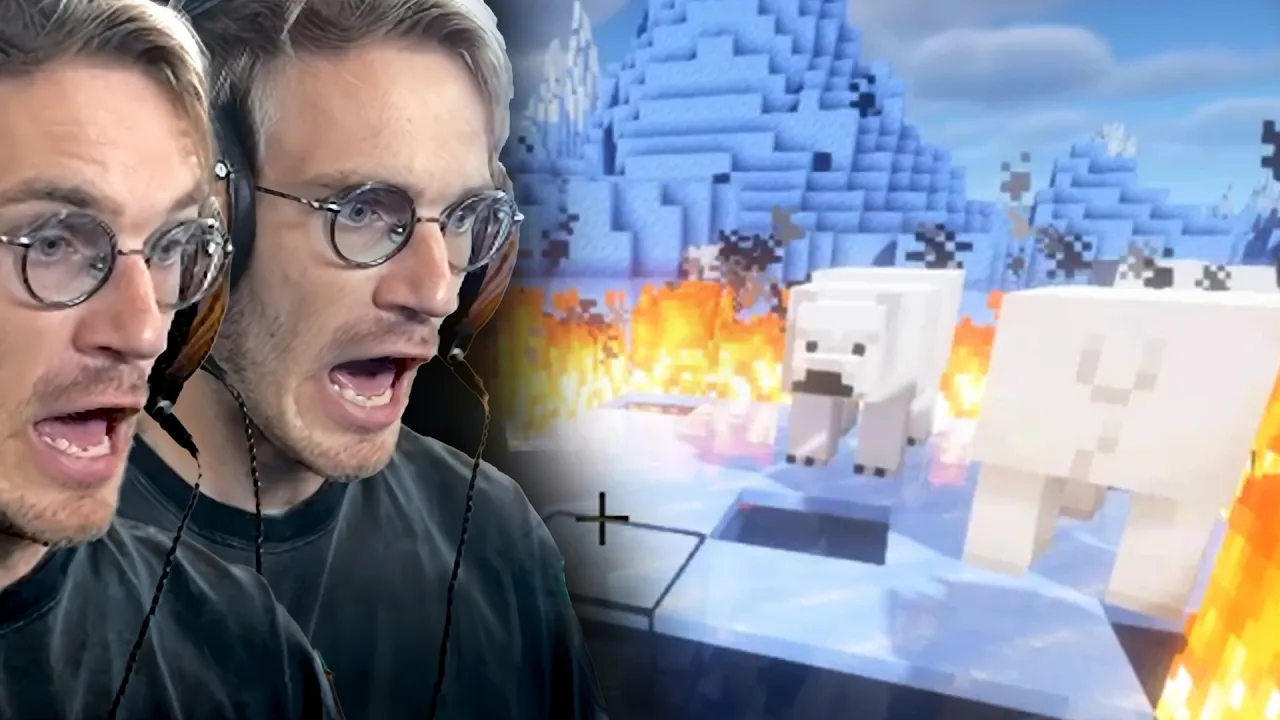 Minecraft is a horror game now , you cant deny this thumbnail