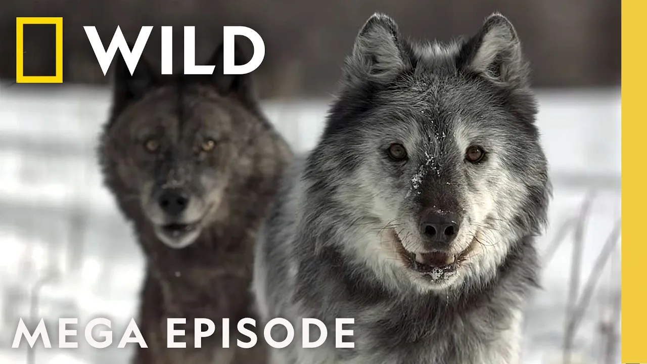 Frozen Frontier & Grizzly Summer | Wild Yellowstone MEGA Episode | Nat Geo Animals thumbnail