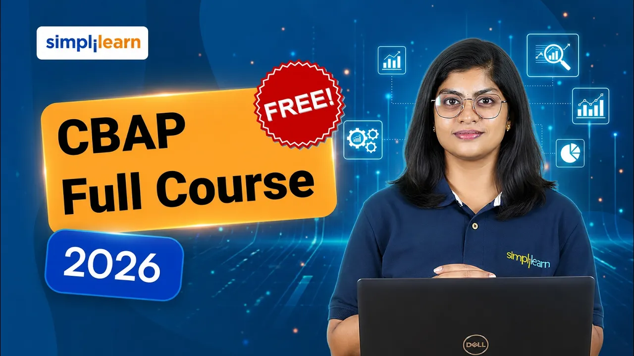 CBAP Full Course 2026 | Certified Business Analysis Professional Course For Beginners | Simplilearn thumbnail