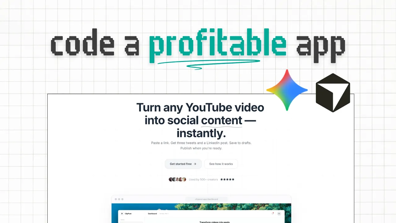 Vibe Coding with Gemini 3.1 (full build / beginner friendly) thumbnail