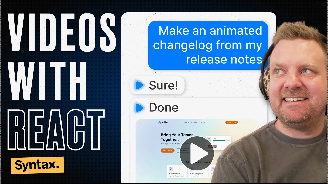 This React Library Makes Videos For You thumbnail