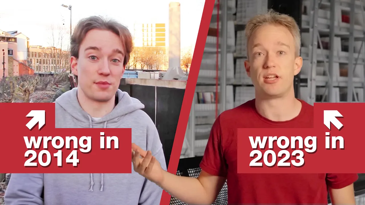 Every mistake I've made since 2014. thumbnail