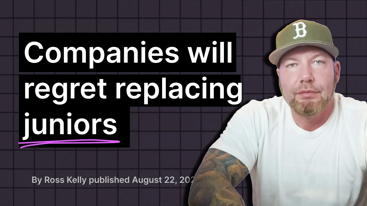 The Junior Dev Role Will Look Different With AI thumbnail