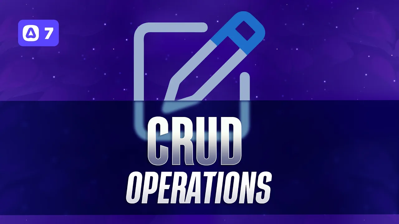 #20 | CRUD Basics - AdonisJS 7 thumbnail
