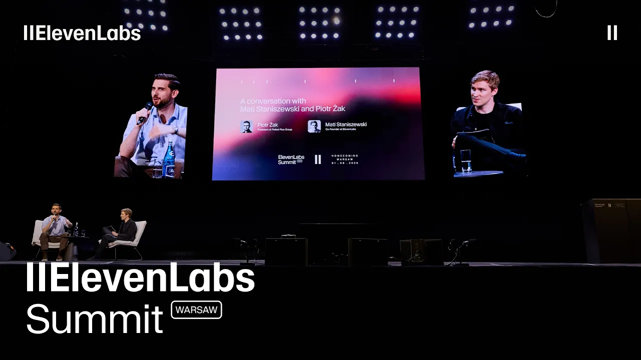 How Polsat Plus Group Is Leading Polish Media in the AI Era — ElevenLabs Summit Warsaw 2026 thumbnail