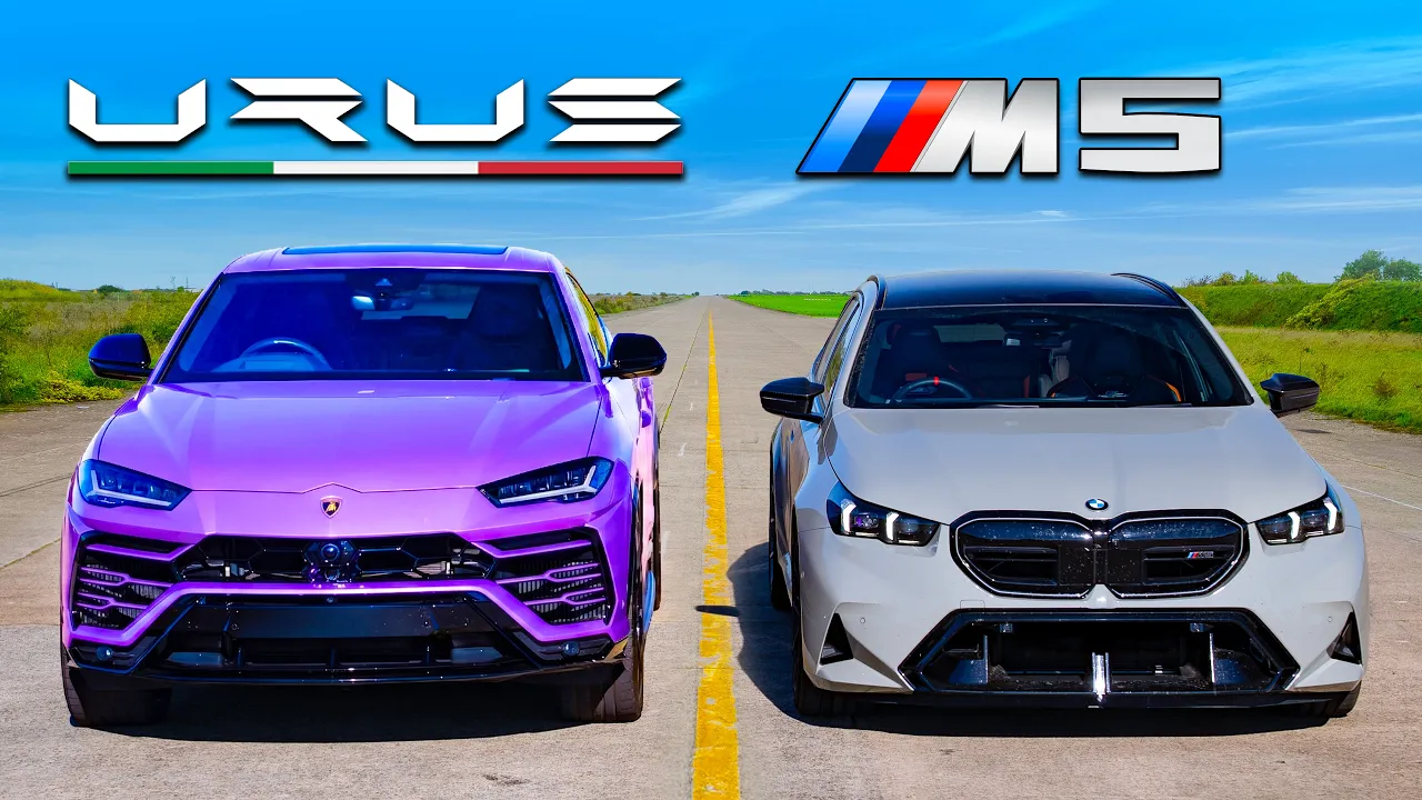 New M5 Touring vs Lambo Urus: DRAG RACE thumbnail