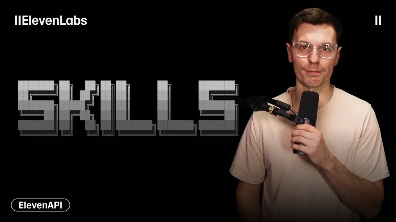 How To Use Agent Skills — Building with ElevenLabs thumbnail