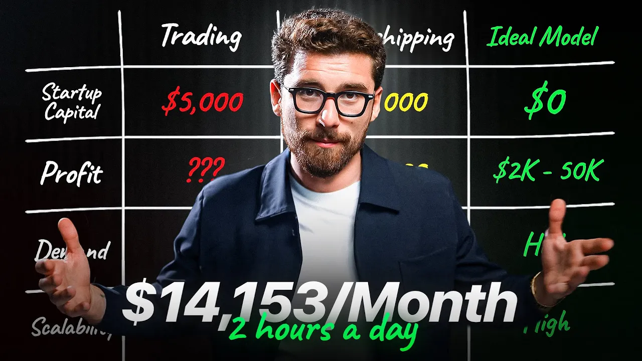 The Laziest Business Model To Start In 2026 thumbnail