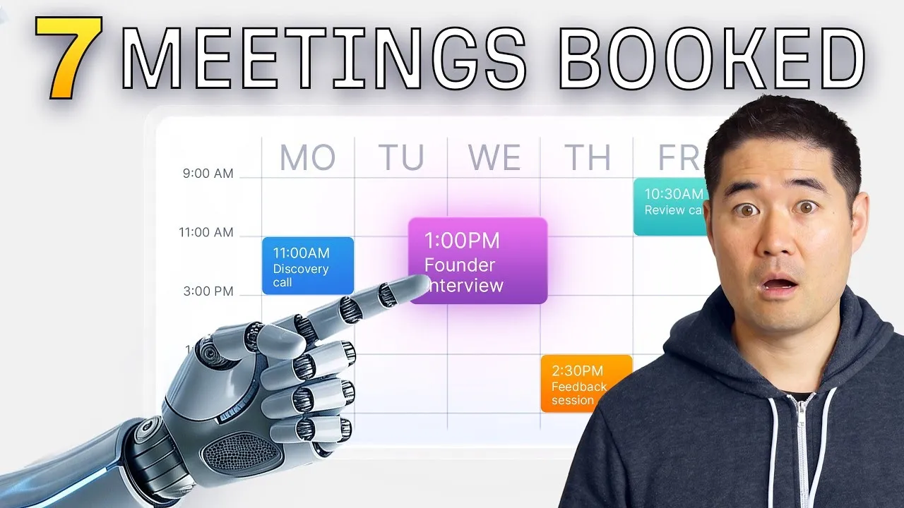 I Built AI Agents to Replace Our Marketing Agency (7 Meetings Booked) thumbnail