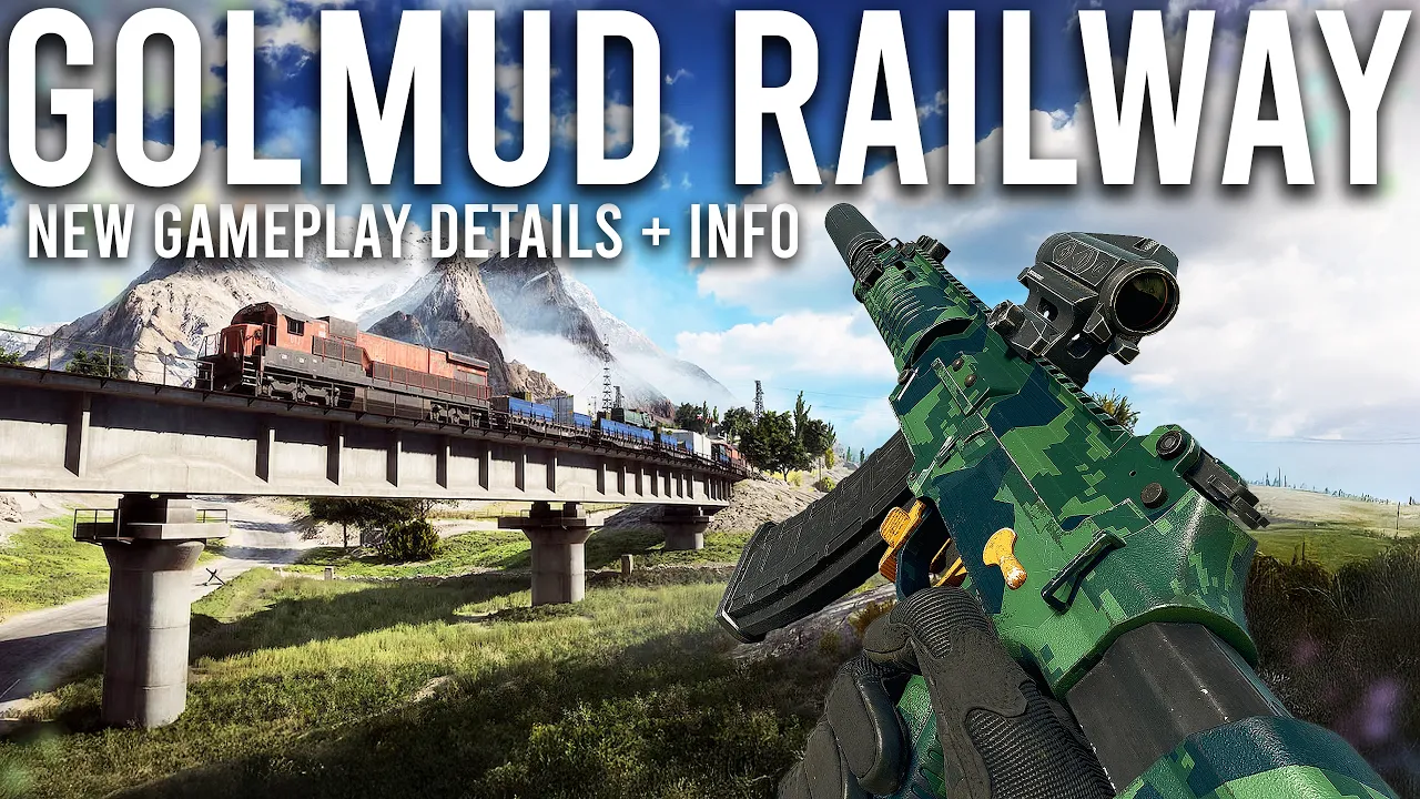 Battlefield 6 Golmud Railway NEW Gameplay Details and Info... thumbnail